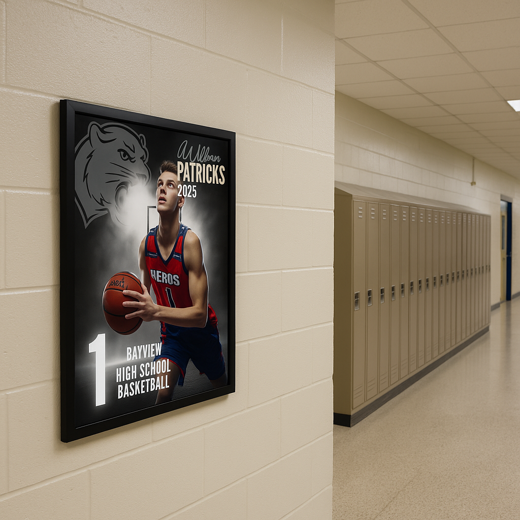 Cardstock Poster – Varsity Poster