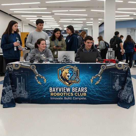 6' Full Print Table Cloth