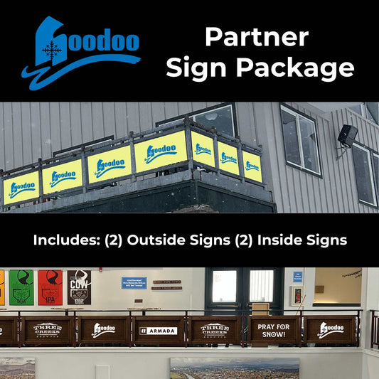 Hoodoo Partner Sign Package